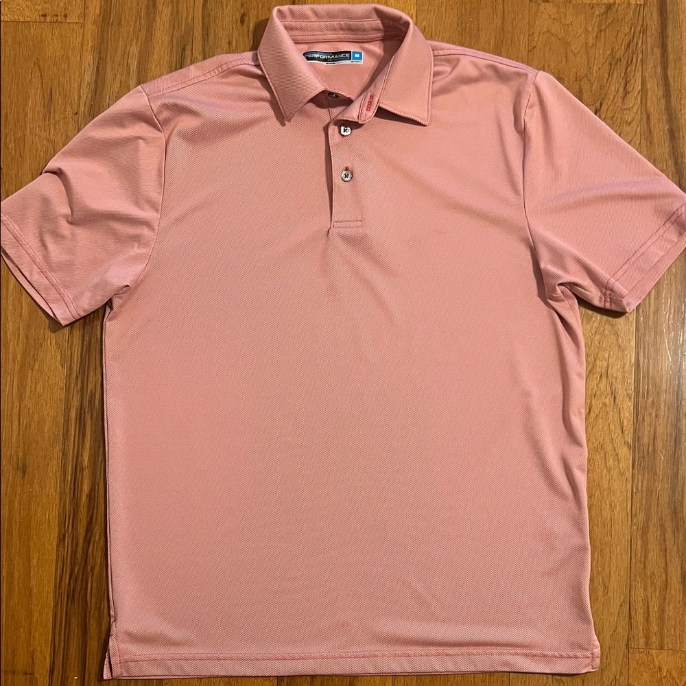 Roundtree and Yorke Performance Short Sleeve Polo Shirt